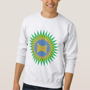 Moletom Camisola Básica Masculina cinza  SUN  BRASIL