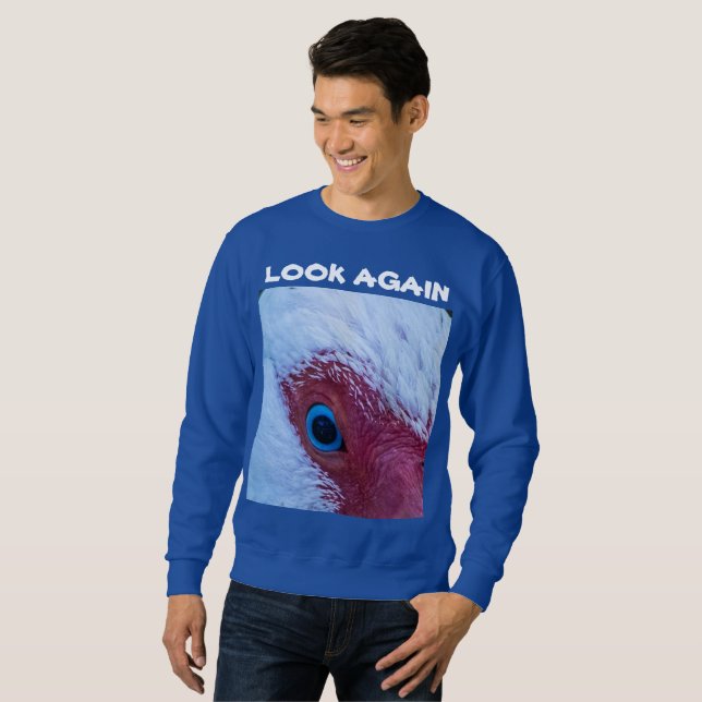 Moletom Camisola Básica Masculina Look Again (Frente Completa)