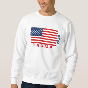 Moletom Camisola básica TRUMP 2024 (branco)