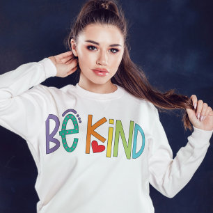 Moletom Camisola Be Kind – Vibrações Positivas Motivaciona