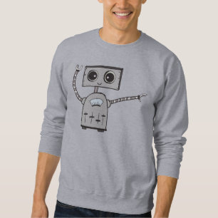 Moletom Camisola bonito do robô