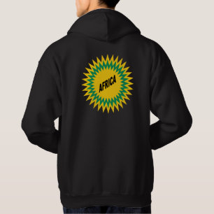 Moletom Camisola-branca-branca-branca-negra-do-sul ÁFRICA-