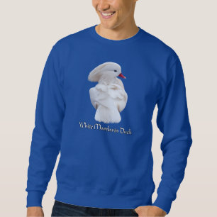 Moletom Camisola Branca de Pato