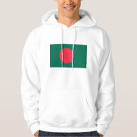 Camisola-casaco com bandeira de Bangladesh