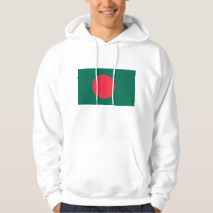 Moletom Camisola-casaco com bandeira de Bangladesh