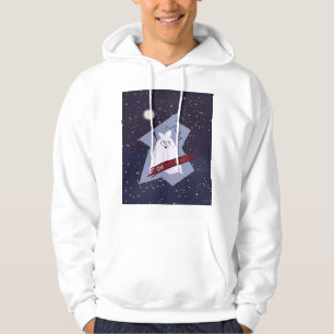 Moletom Camisola com Capuz de Fantasma Engraçado Chocado