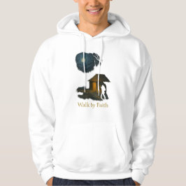 Moletom Camisola com Capuz Lanterna Fé