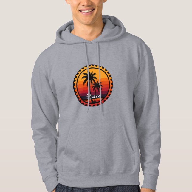 Moletom Camisola com capuz masculina básica (Frente)