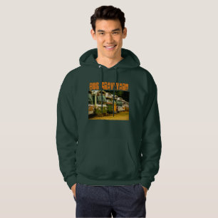 Moletom Camisola com capuz masculina básica Bus Graveyard