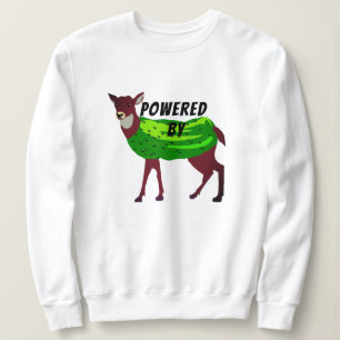 Moletom Camisola com Capuz 'Powered by Dil Doe' - Humor Ad