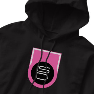 Moletom Camisola com Capuz Retro Logo Pretty In Pink ISD