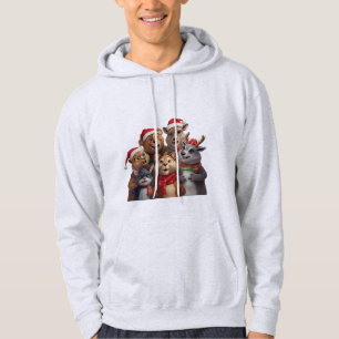 Moletom Camisola com Capuz Trio de Cães Engraçados – Camis