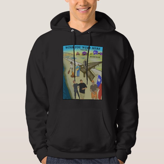Moletom Camisola com Capuz Wish You Were Here 3 (Frente)