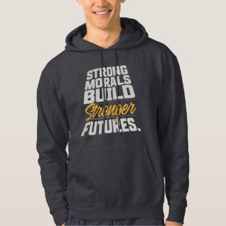 Moletom Camisola com Citação de Construir Futuros Mais For
