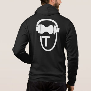 Moletom Camisola com o logotipo de TEnsko - traseiro -