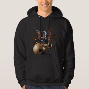 Moletom Camisola com polvo baterista fixe Edgy Musician