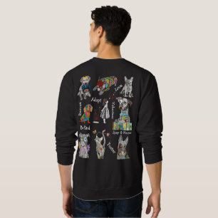 Moletom Camisola da adopção do cão e gato do abrigo ani