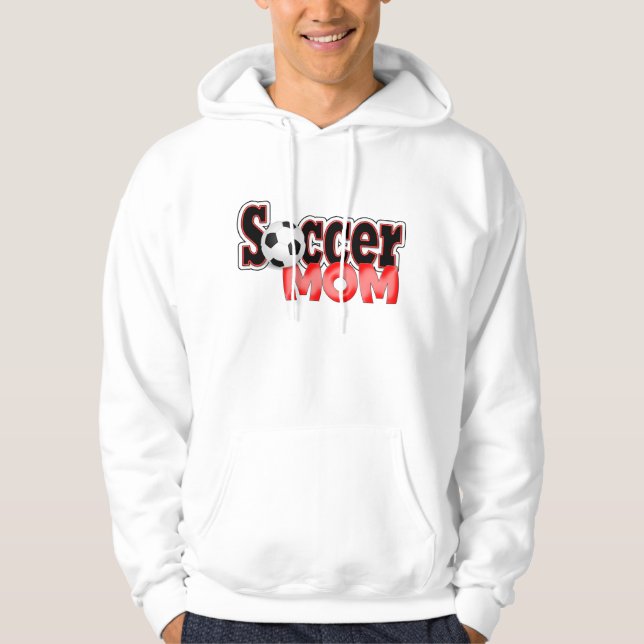 Moletom Camisola da mamã do futebol (Frente)