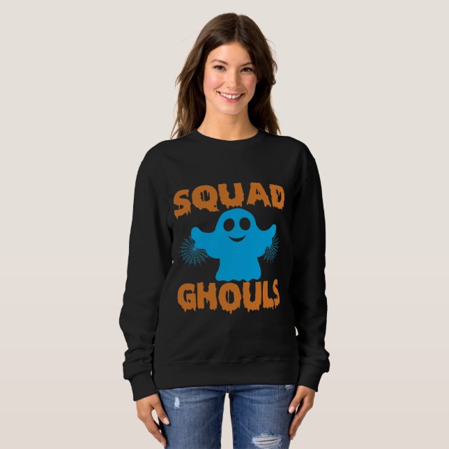 Moletom Camisola da Mulher Ghouls (Frente Completa)