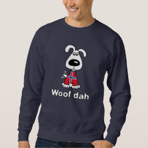Moletom Camisola da obscuridade de Dah do Woof