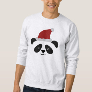 Moletom Camisola da panda do papai noel