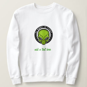Moletom Camisola de Alienígena de OVNI extraterrestre