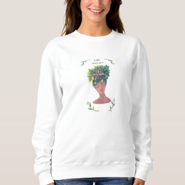 Moletom camisola de amor próprio (Frente)