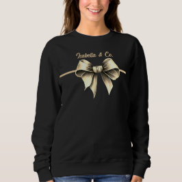 Moletom Camisola de arco elegante