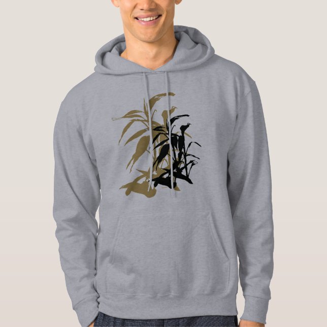 Moletom Camisola de bambu do Hoodie de Simplydone (Frente)