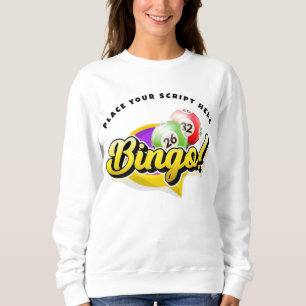 Moletom Camisola de Bingo Personalizada