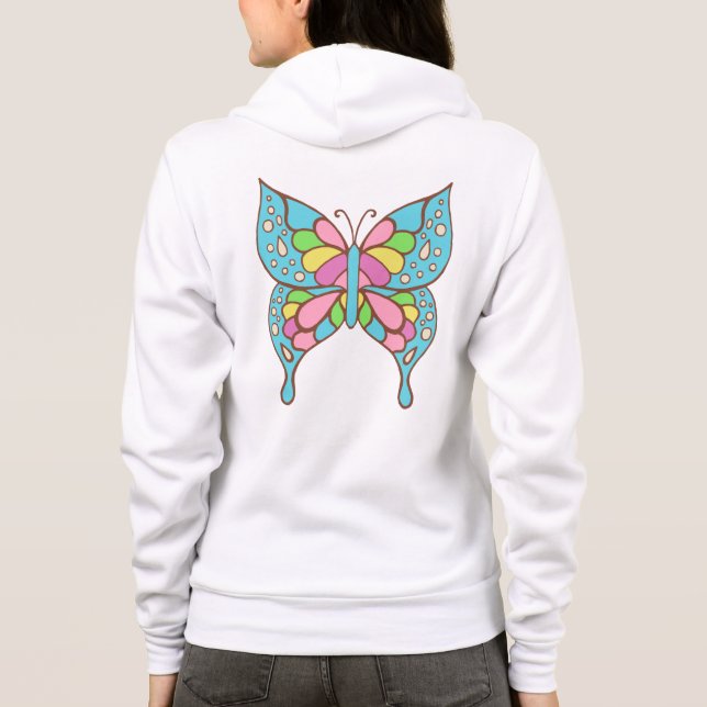 Moletom Camisola de Borboleta  (Verso)