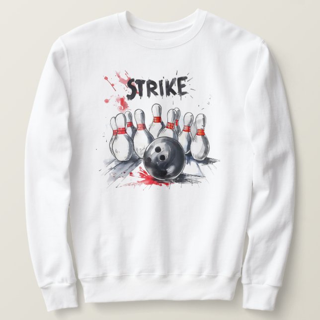 Moletom Camisola de Bowling (Frente do Design)