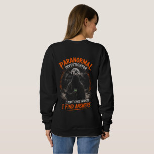Moletom Camisola de caça a fantasmas paranormais EMF