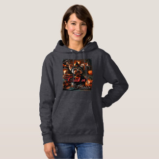 Moletom Camisola de camisola feminina com um impressão de 
