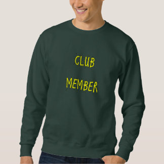 Moletom Camisola de camisola masculina do membro do CLUB