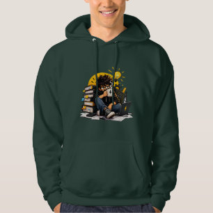 Moletom Camisola de capuz com gráfico de engenharia engraç