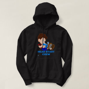 Moletom camisola de capuz engraçado "HEAD START TRW"