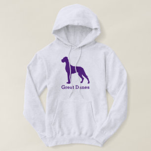 Moletom Camisola de capuz Purple Natural Great Dane