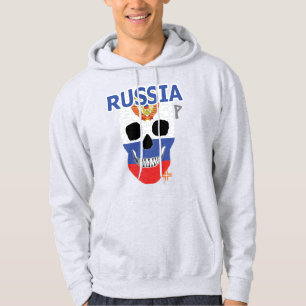 Moletom Camisola de casaco russo HANDSKULL B2