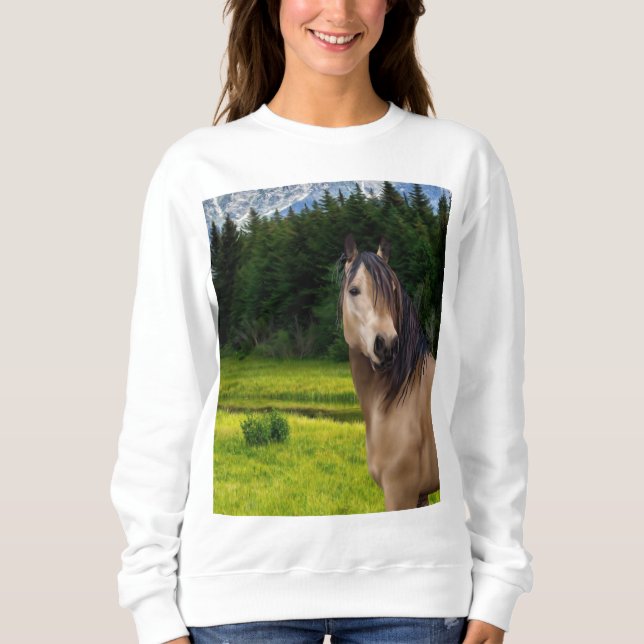 Moletom Camisola de Cavalo Buckskin (Frente)
