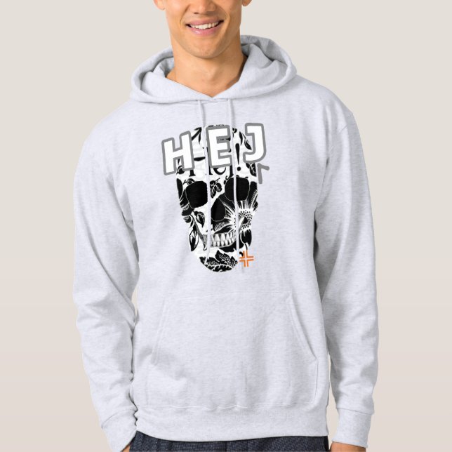 Moletom Camisola de cobertura B2 HANDSKULL Hej (Frente)