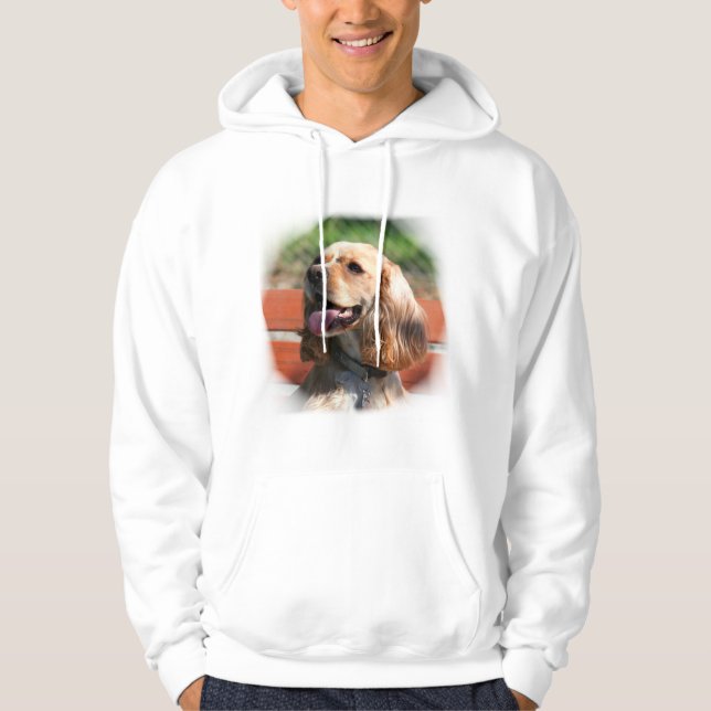 Moletom Camisola de cocker spaniel (Frente)