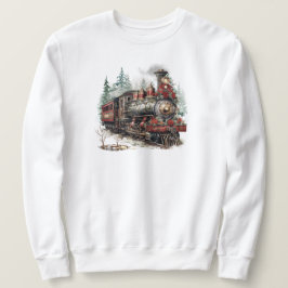 Moletom Camisola de Comboio de Natal