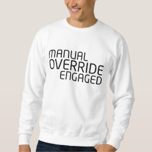 Moletom Camisola de Crewneck com Tipografia Minimalista de