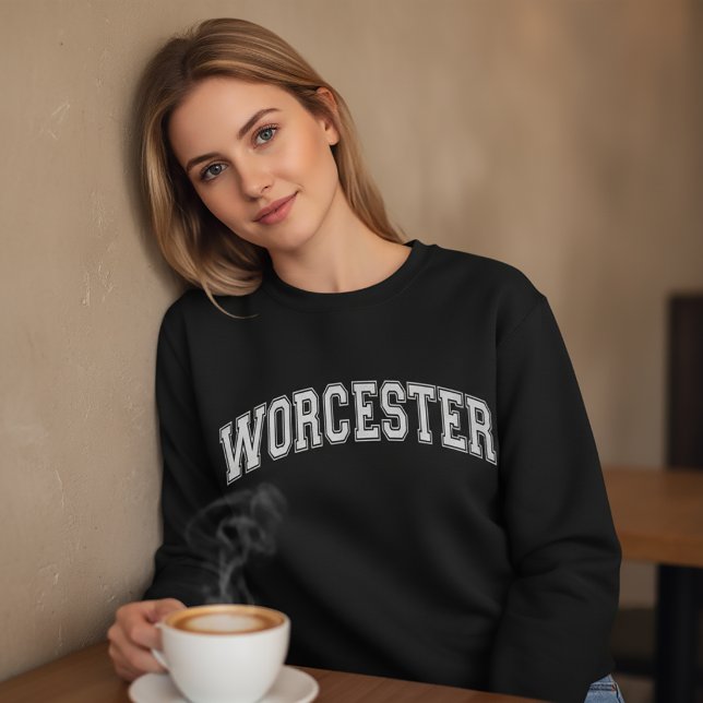 Moletom Camisola de Estilo Universitário de WORCESTER Amer (Criador carregado)