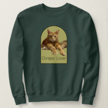 Camisola de Fã de Gatos Laranja