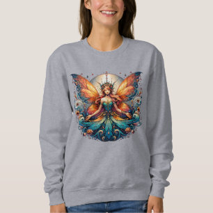 Moletom Camisola de fada, Jumper mágico de pescoço de gali