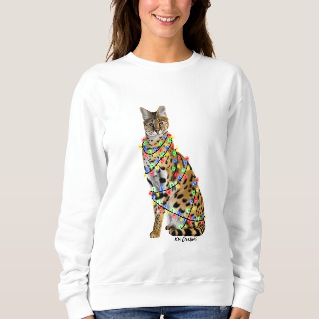 Moletom Camisola de férias servida (Frente)