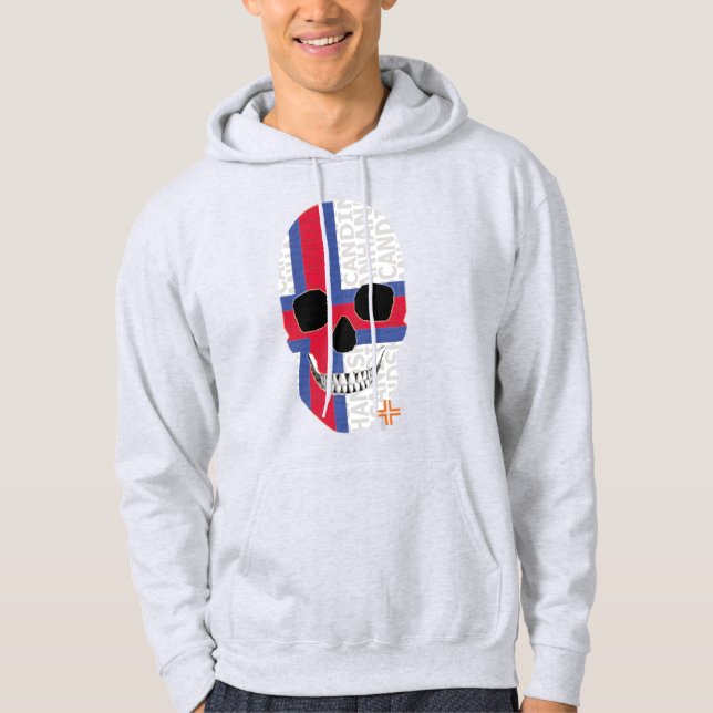 Moletom Camisola-de-foca-cascavel B2 das Ilhas Faroé HANDS (Frente)