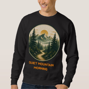 Moletom Camisola de Frio Quiet Mountain Morning Nature Bad
